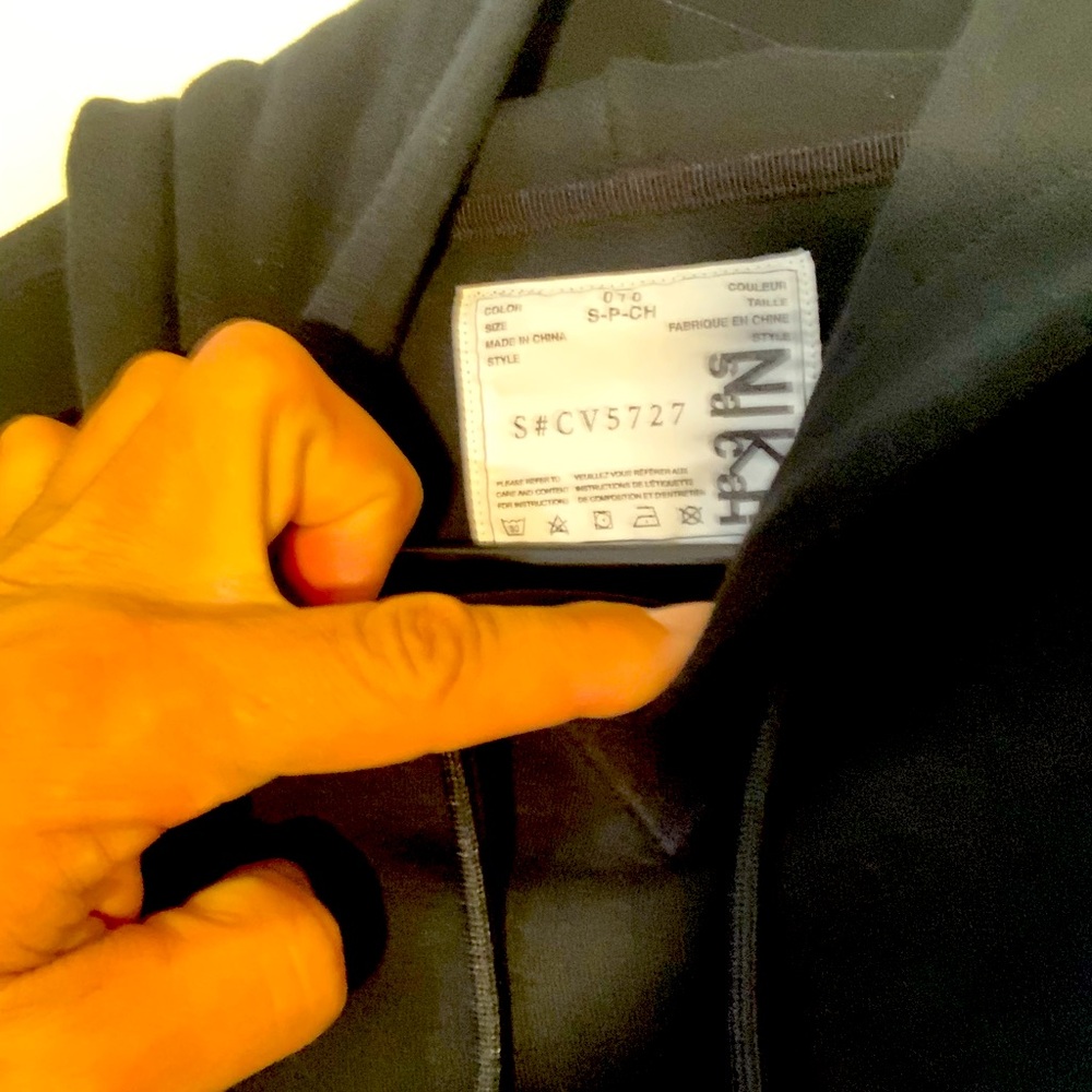 Nike X Sacai hooded fleece sweatshirt - Picture 2 of 4